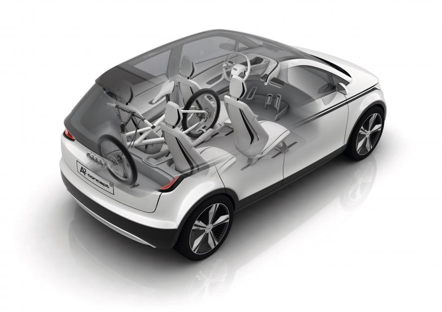 Схема Audi A2 Concept 2011 года  (фото 25 из 32)